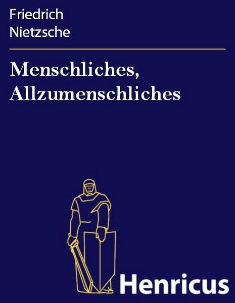 Produktbild: Menschliches, Allzumenschliches