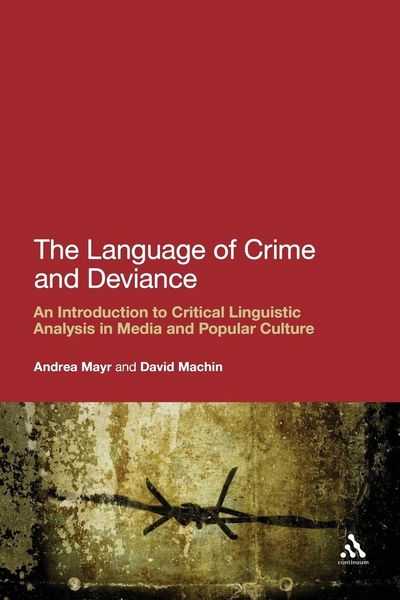 Produktbild: The Language of Crime and Deviance