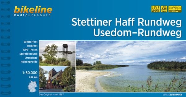 Stettiner Haff Rundweg • Usedom-Rundweg, Gebundene Ausgabe von , Esterbauer, 9783850007405