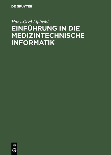 Produktbild: Einf&uuml;hrung in die medizintechnische Informatik