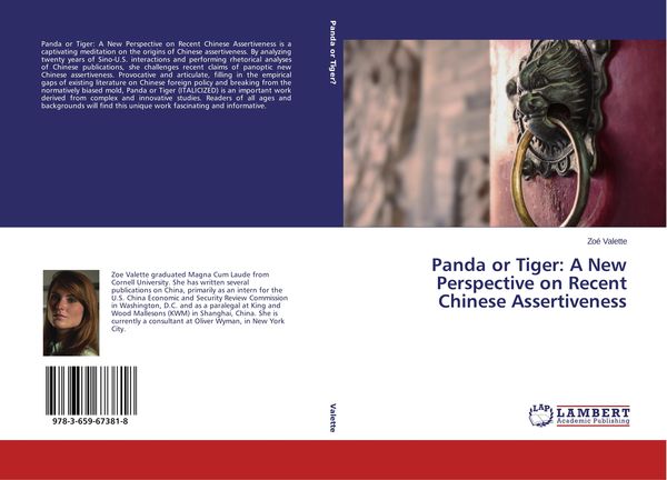 Produktbild: Panda or Tiger: A New Perspective on Recent Chinese Assertiveness