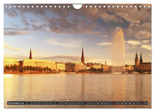 Produktbild: Stadt Hamburg (Wandkalender 2026 DIN A4 quer), CALVENDO Monatskalender