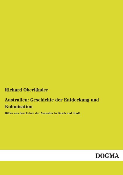 Produktbild: Australien: Geschichte der Entdeckung und Kolonisation