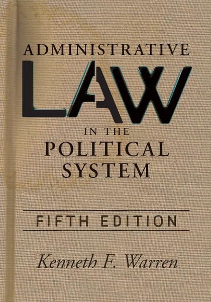 Produktbild: Administrative Law in the Political Sys