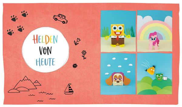 Produktbild: Meine Lieblingshelden &ndash; Das Bastelbuch