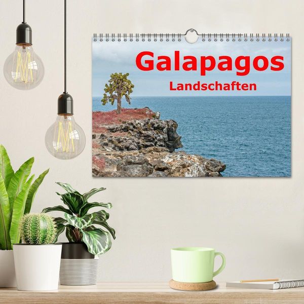 Produktbild: Galapagos- Landschaften (Wandkalender 2026 DIN A4 quer), CALVENDO Monatskalender