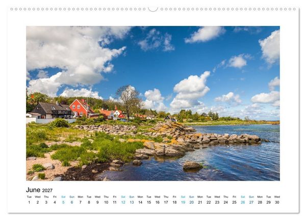 Produktbild: Longing for Bornholm (High Quality Premium Wall Calendar 2027 DIN A2 landscape),CALVENDO 12 Month Wall Calendar