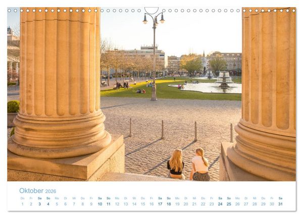 Produktbild: Daheim in Wiesbaden (Wandkalender 2026 DIN A3 quer), CALVENDO Monatskalender