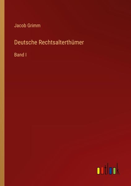 Produktbild: Deutsche Rechtsalterth&uuml;mer