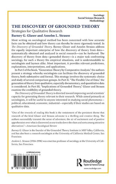 Produktbild: Discovery of Grounded Theory