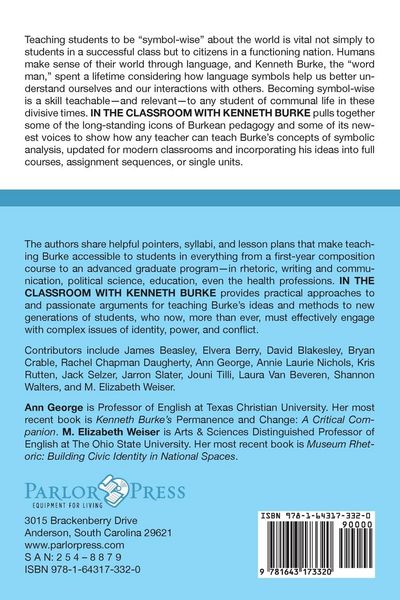Produktbild: In the Classroom with Kenneth Burke