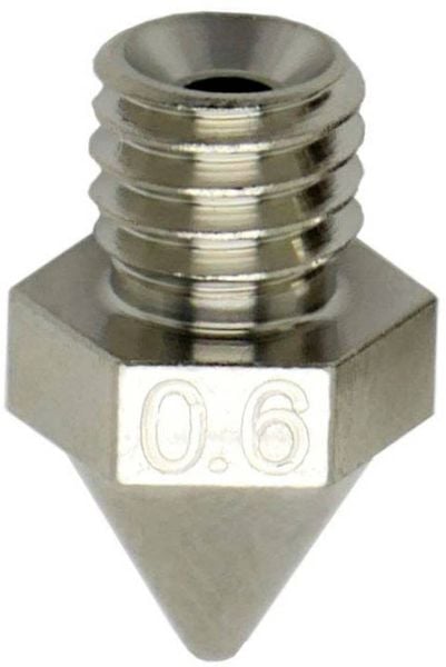 Produktbild: FabConstruct Nozzle Raise3D Pro2 Plated Copper 0,6mm Nozzle RN35366
