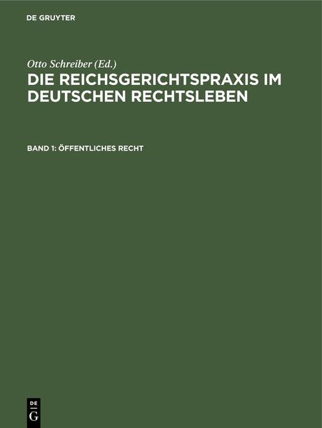 Produktbild: &Ouml;ffentliches Recht