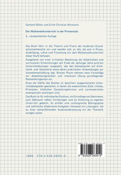 Produktbild: Der Mathematikunterricht in der Primarstufe