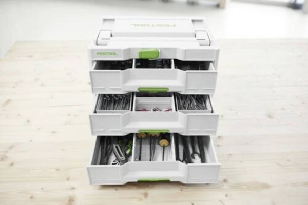 Produktbild: Festool Systainer SYS3-SORT/3M 337 577769 Transportkiste (L x B x H) 396 x 296 x 337mm