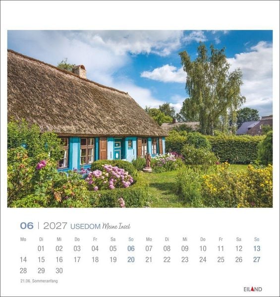 Produktbild: Usedom Postkartenkalender 2027 - Meine Insel