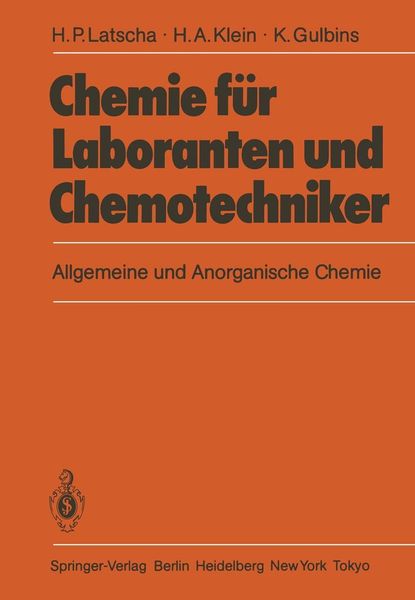 Produktbild: Chemie f&uuml;r Laboranten und Chemotechniker