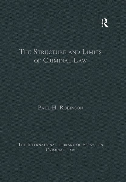 Produktbild: The Structure and Limits of Criminal Law
