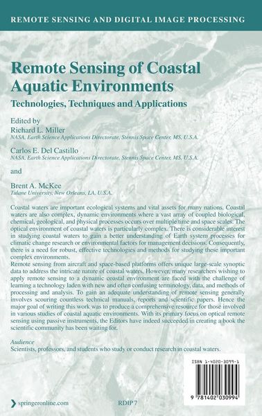 Produktbild: Remote Sensing of Coastal Aquatic Environments
