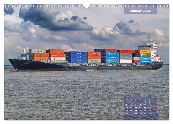 Produktbild: Faszination Seefahrt (Wandkalender 2026 DIN A3 quer), CALVENDO Monatskalender