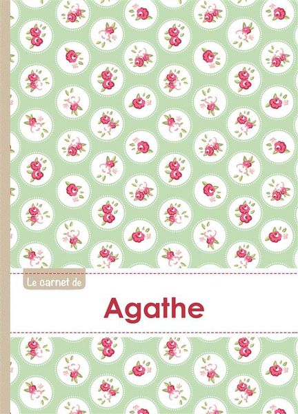 Produktbild: Le carnet d agathe lignes, 96p,