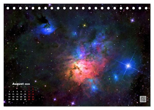 Produktbild: Neue Astrofotos von Stefan Ziegenbalg (Tischkalender 2026 DIN A5 quer), CALVENDO Monatskalender