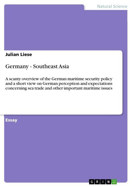 Produktbild: Germany - Southeast Asia