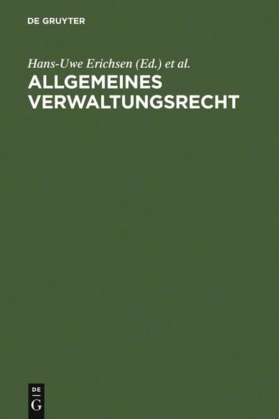 Produktbild: Allgemeines Verwaltungsrecht