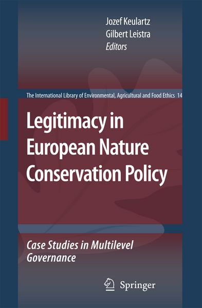 Produktbild: Legitimacy in European Nature Conservation Policy