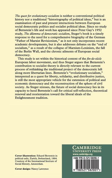 Produktbild: The Quest for Evolutionary Socialism
