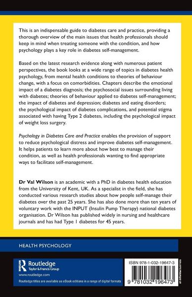 Produktbild: Psychology in Diabetes Care and Practice