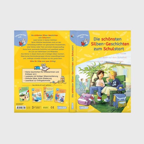 Produktbild: LESEMAUS zum Lesenlernen Sammelb&auml;nde: Die sch&ouml;nsten Silben-Geschichten zum Schulstart