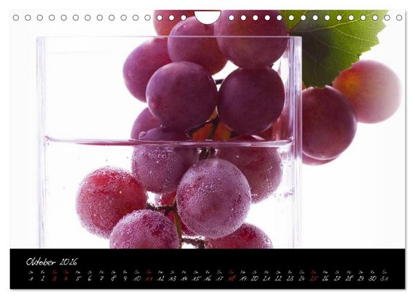 Produktbild: Frische Fr&uuml;chte Kalender (Wandkalender 2026 DIN A4 quer), CALVENDO Monatskalender