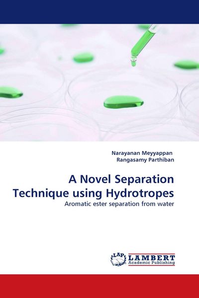 Produktbild: A Novel Separation Technique using Hydrotropes