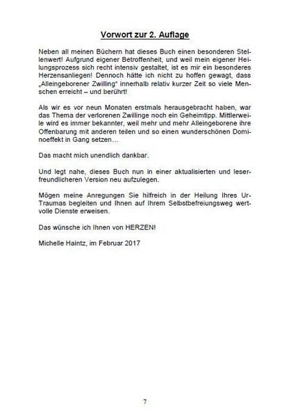 Produktbild: Alleingeborener Zwilling