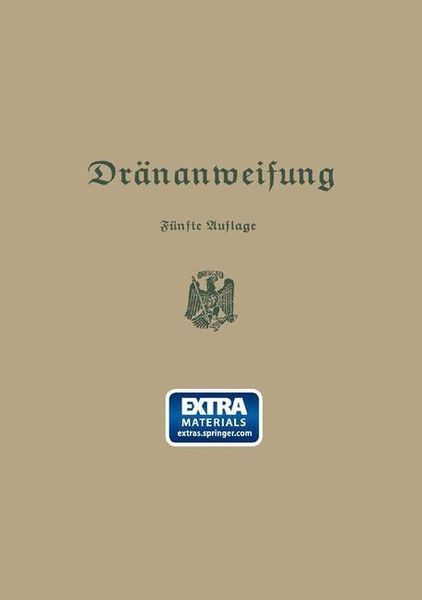 Produktbild: Anweisung f&uuml;r die Planung, Ausf&uuml;hrung und Unterhaltung von Dr&auml;nanlagen