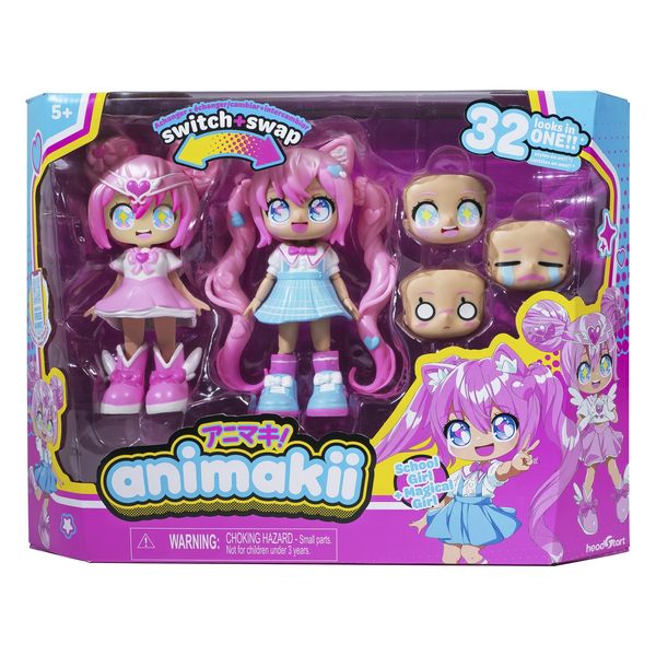 Produktbild: Spielfigur animakii switch & Swap M&auml;dchen/Schulm&auml;dchen
