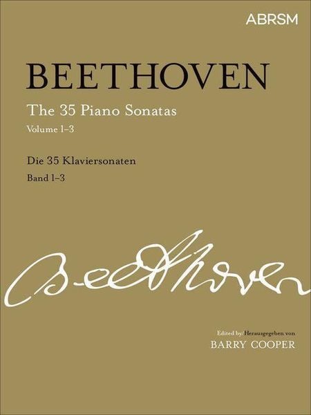 Produktbild: The 35 Piano Sonatas, Volumes 1-3