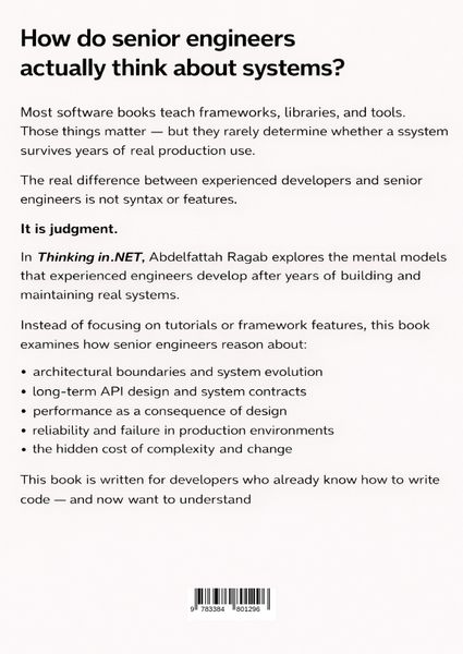 Produktbild: Thinking in .NET