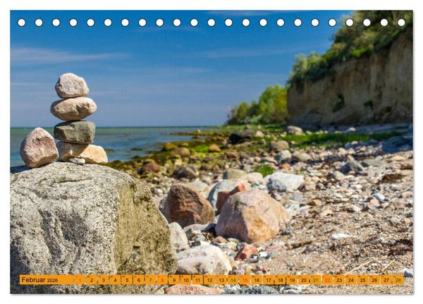 Produktbild: Wismarer Bucht - Impressionen zwischen Kl&uuml;tzer Winkel und der Insel Poel (Tischkalender 2026 DIN A5 quer), CALVENDO Monatskalender