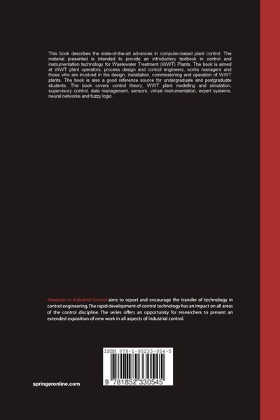 Produktbild: Control and Instrumentation for Wastewater Treatment Plants