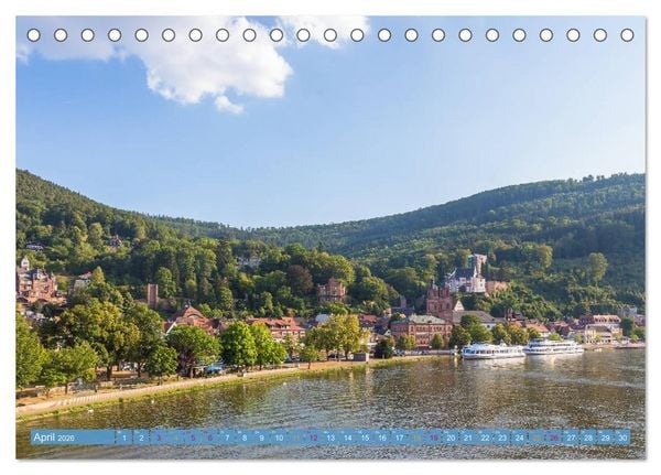 Produktbild: Main-Tauber-Romantik (Tischkalender 2026 DIN A5 quer), CALVENDO Monatskalender