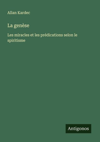 Produktbild: La gen&egrave;se