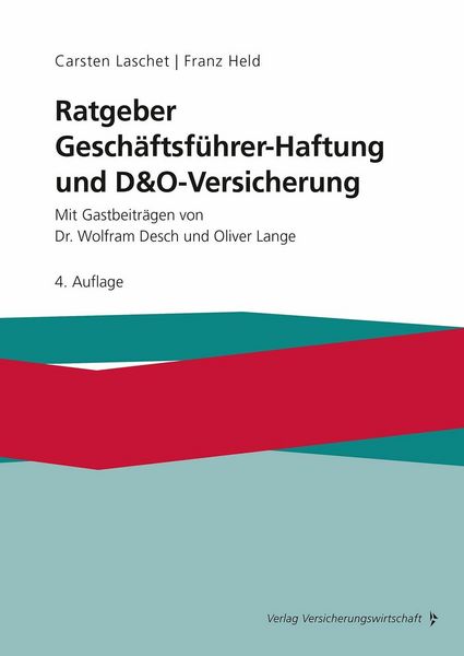 Produktbild: Ratgeber Gesch&auml;ftsf&uuml;hrer-Haftung und D&O-Versicherung