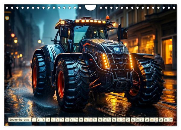 Produktbild: Traktor Fantasien (Wandkalender 2026 DIN A4 quer), CALVENDO Monatskalender