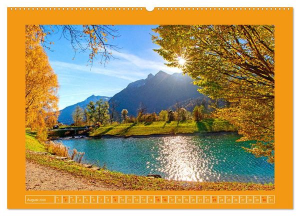 Produktbild: Herzliche Gr&uuml;&szlig;e aus Kuchl (hochwertiger Premium Wandkalender 2026 DIN A2 quer), Kunstdruck in Hochglanz