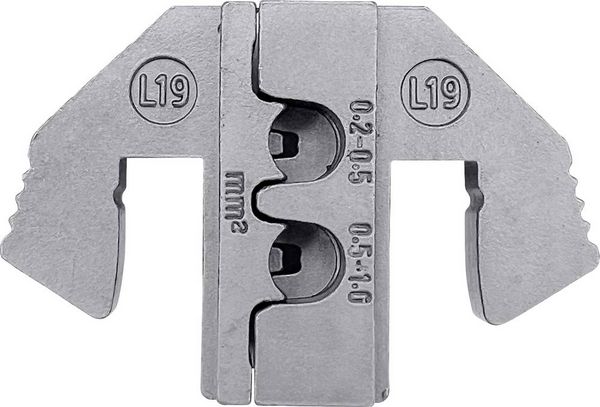 TOOLCRAFT TO-9625866 Crimpeinsatz MCP 6.3/4.8K & SPT Kontakt(SWS) 0.2 bis 1 mm² Passend für Marke (Zangen) TOOLCRAFT
