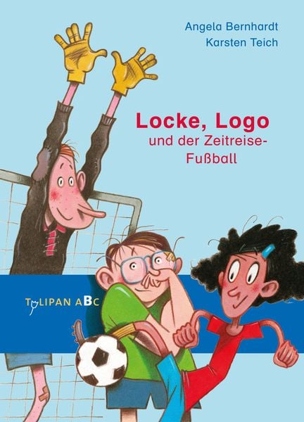 Produktbild: Locke, Logo und der Zeitreise-Fußball