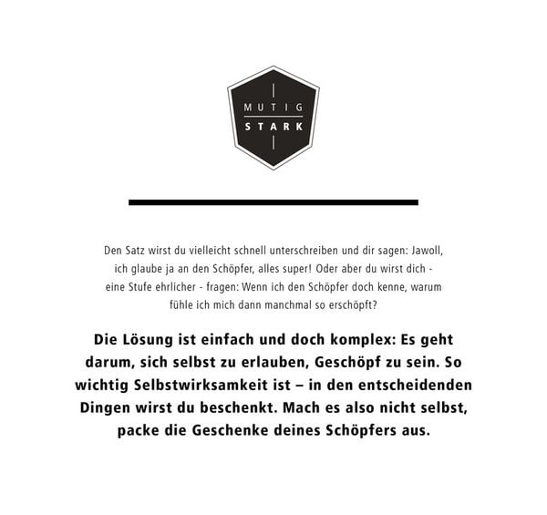 Produktbild: Mutig und stark - Kraftvolle Impulse f&uuml;r alle Wochen des Jahres