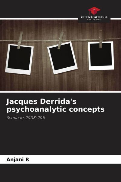 Produktbild: Jacques Derrida's psychoanalytic concepts